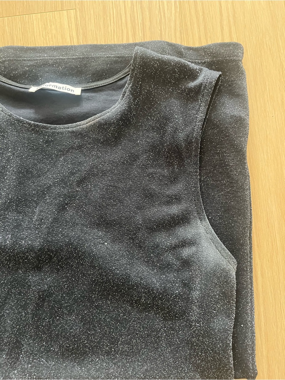 Reformation Black Sleeveless Midi Dress - Maevry Knit Dress in XL - Picture 3 of 6